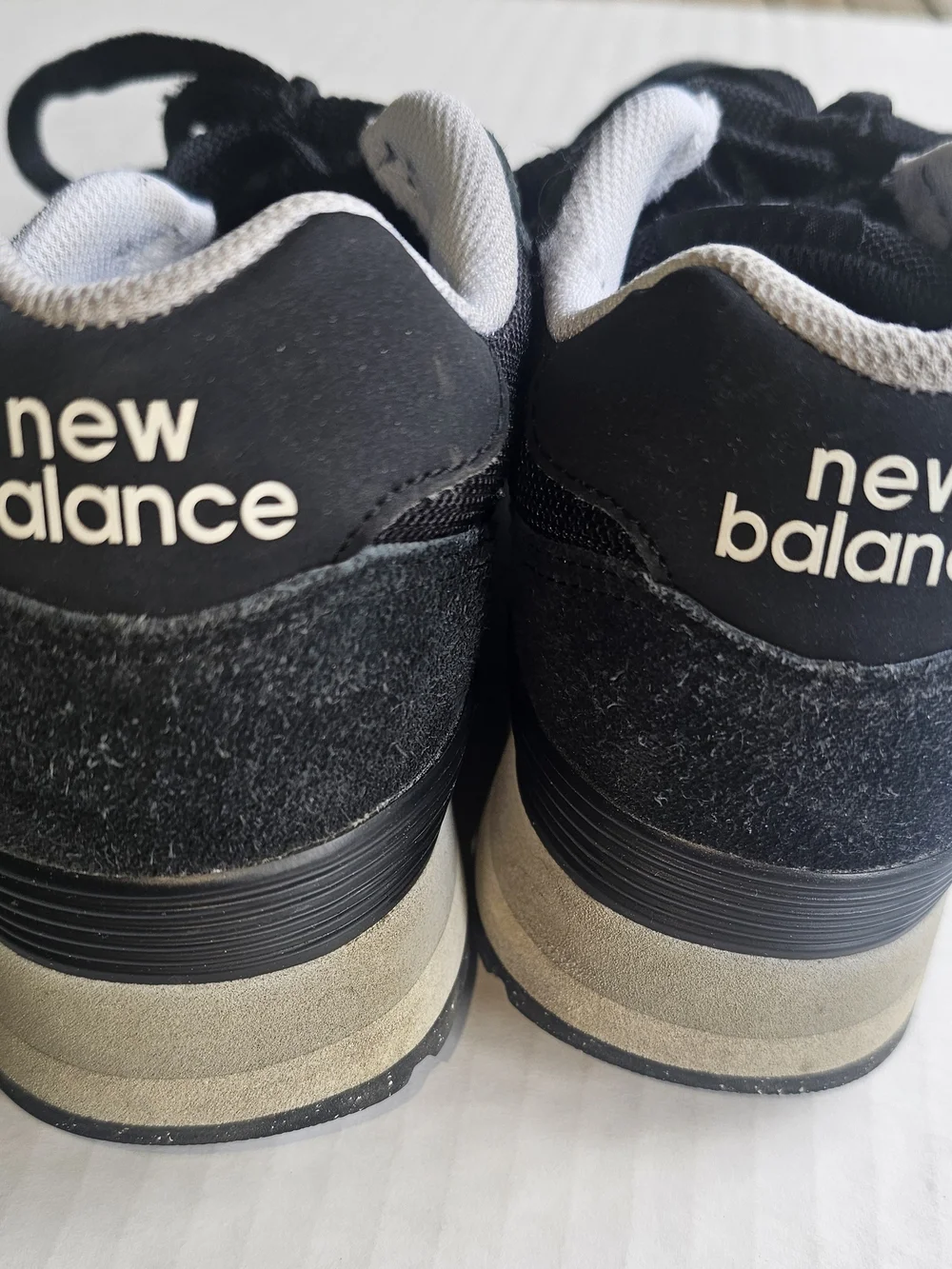New Balance Women's Black and White 515 Athletic Sneakers